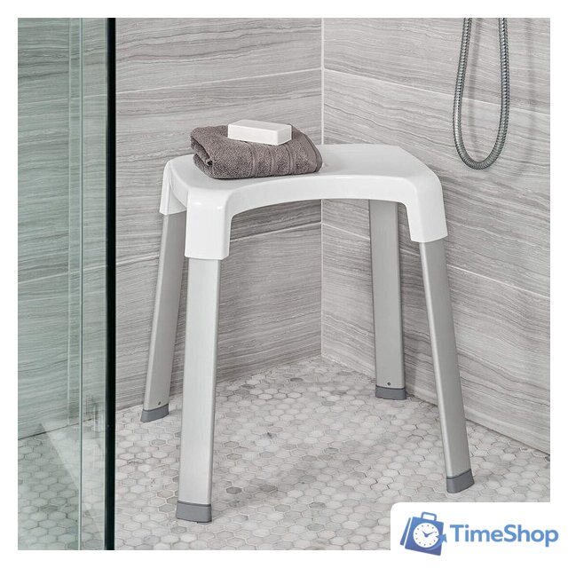 Стул для ванной комнаты Primanova Smart 3 M-BLP70095 (белый) - Изображение №1 — Интернет-магазин Time-Shop
