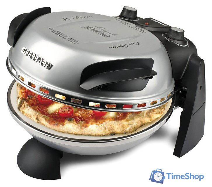 Пиццамейкер G3Ferrari Delizia G10006 (серебристый) - Изображение №1 — Интернет-магазин Time-Shop
