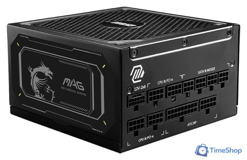 Блок питания MSI MAG A1000GL PCIE5 II - Изображение №1 — Интернет-магазин Time-Shop