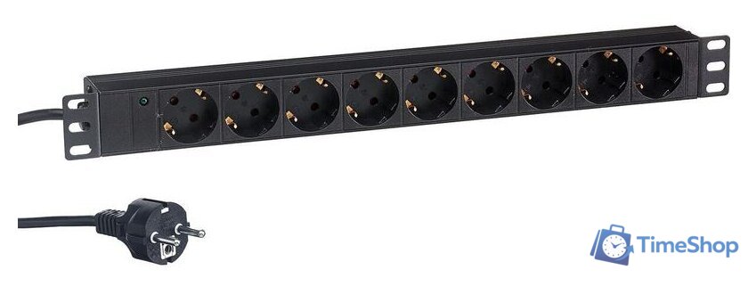 Блок розеток ExeGate ServerPro PDU-19H905 Al-9S-EU3CU - Изображение №1 — Интернет-магазин Time-Shop