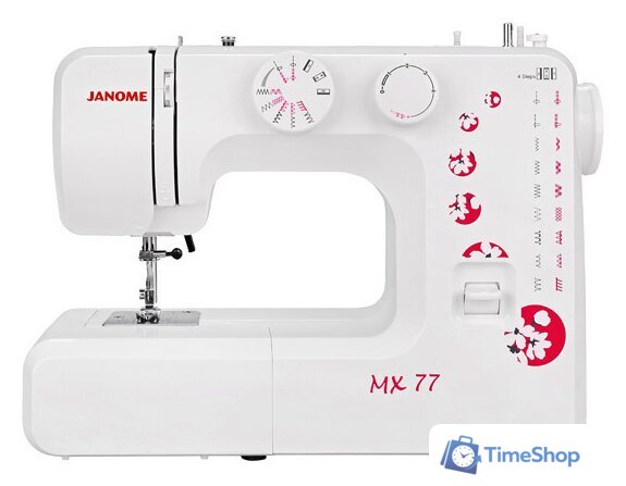 Электромеханическая швейная машина Janome MX 77 - Изображение №1 — Интернет-магазин Time-Shop