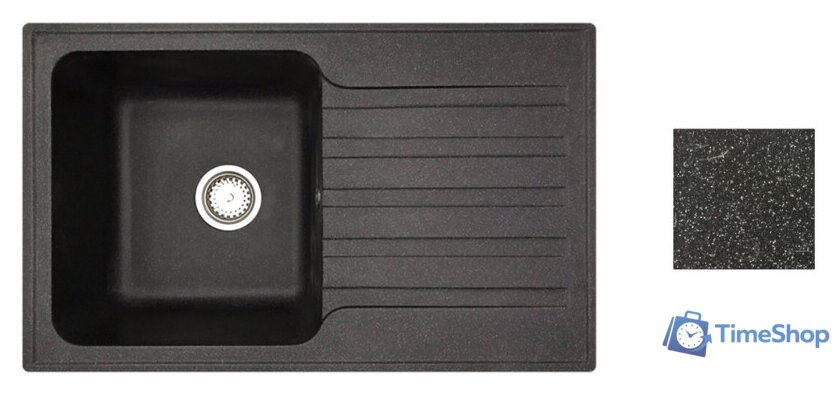 Кухонная мойка БелЭворс Styl R + смеситель W74004-2 + дозатор L405F (черный) - Изображение №4 — Интернет-магазин Time-Shop