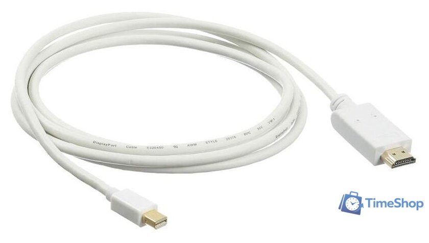 Кабель Buro miniDisplayport m/HDMI m 2 м - Изображение №1 — Интернет-магазин Time-Shop