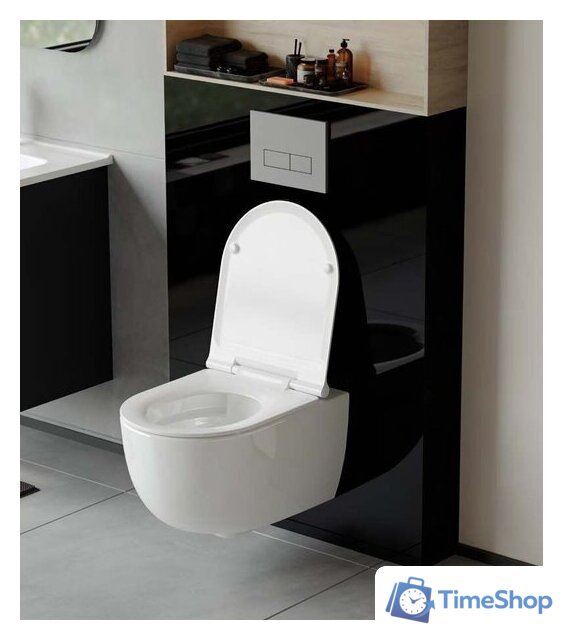 Унитаз подвесной CeraStyle Bella Vortex HC00507PN00 - Изображение №2 — Интернет-магазин Time-Shop