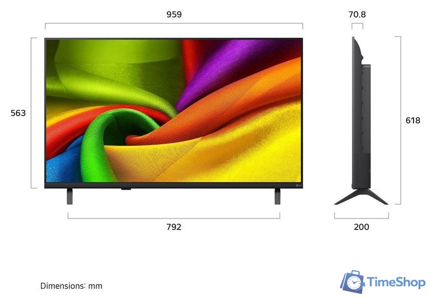 Телевизор LG NANO 4K UHD AI NU90 43NU900B6LA - Изображение №5 — Интернет-магазин Time-Shop