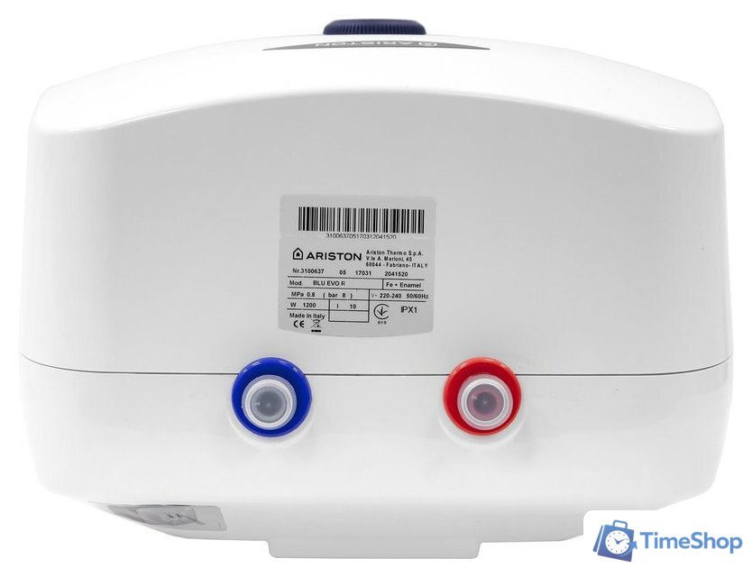 Накопительный электрический водонагреватель под мойку Ariston ABS BLU EVO R 15U - Изображение №5 — Интернет-магазин Time-Shop