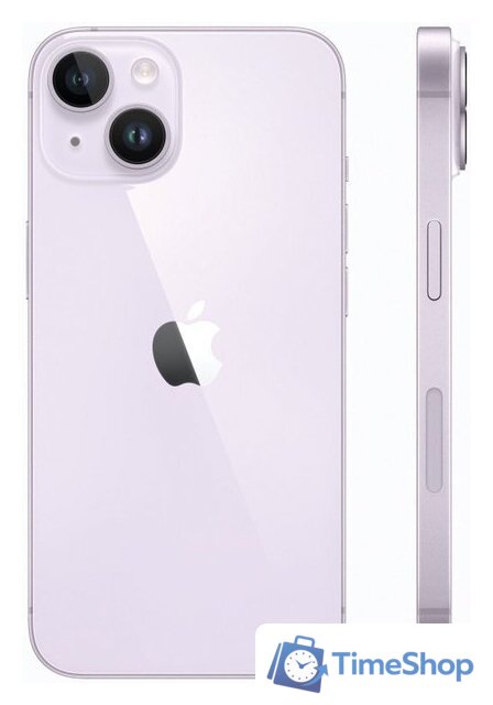 Телефон Apple iPhone 14 128GB (фиолетовый) - Изображение №2 — Интернет-магазин Time-Shop