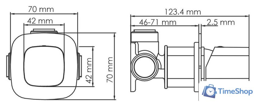 Смеситель Wasserkraft Naab 8651 - Изображение №2 — Интернет-магазин Time-Shop
