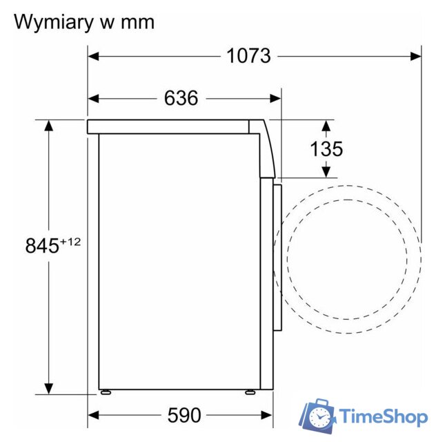Стиральная машина Siemens iQ500 WG56G2ZBPL - Изображение №13 — Интернет-магазин Time-Shop