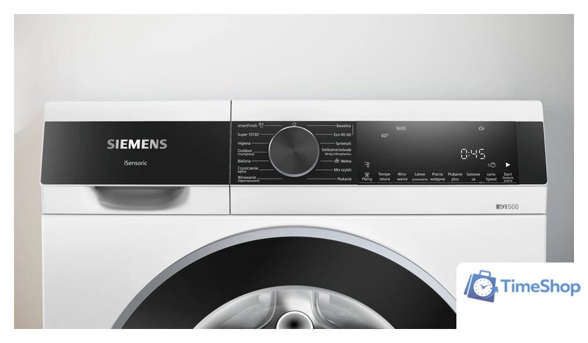 Стиральная машина Siemens iQ500 WG56G2ZBPL - Изображение №2 — Интернет-магазин Time-Shop