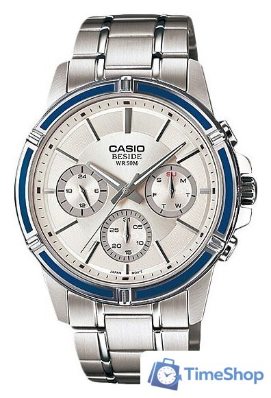Наручные часы Casio BEM-311D-7A - Изображение №1 — Интернет-магазин Time-Shop