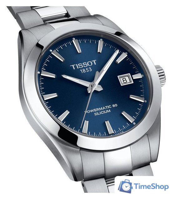 Наручные часы Tissot Gentleman Powermatic 80 Silicium T127.407.11.041.00 - Изображение №7 — Интернет-магазин Time-Shop