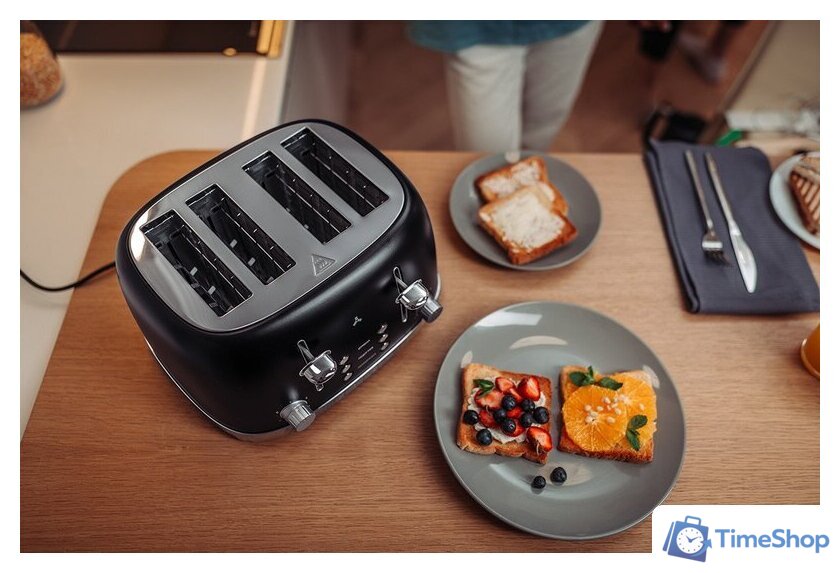 Тостер AccesStyle TS4P400B - Изображение №2 — Интернет-магазин Time-Shop