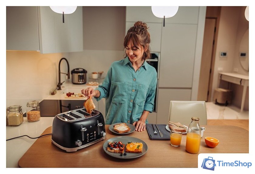 Тостер AccesStyle TS4P400B - Изображение №3 — Интернет-магазин Time-Shop