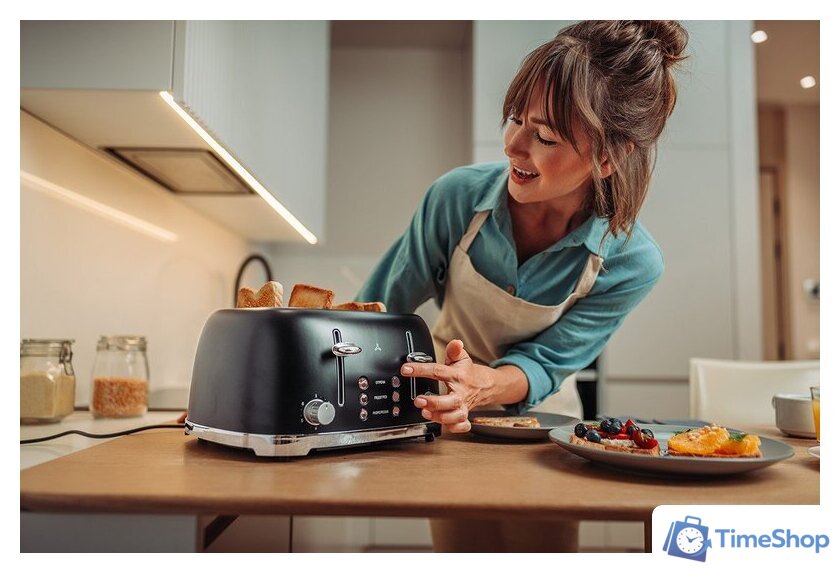 Тостер AccesStyle TS4P400B - Изображение №5 — Интернет-магазин Time-Shop