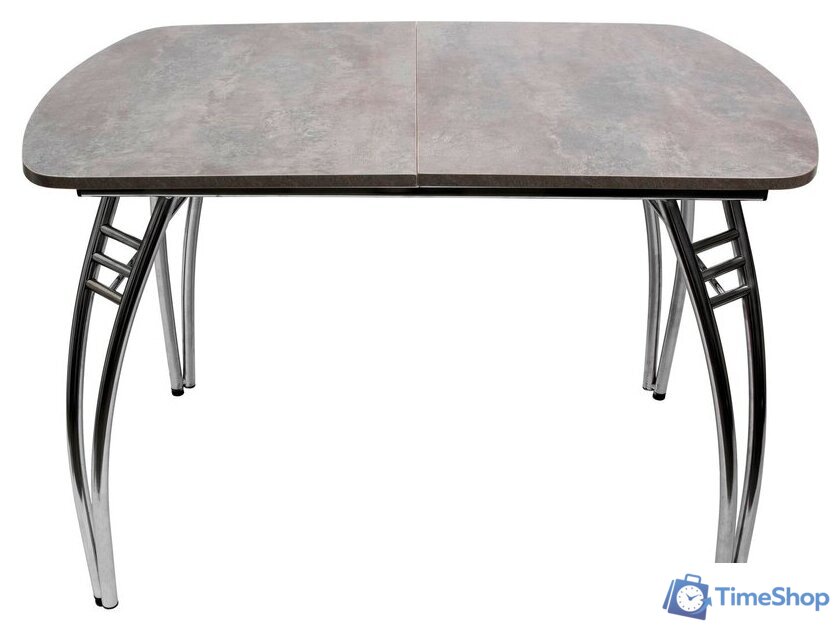 Кухонный стол ВВР Раздвижной (камень темный/паук, ЛДСП) - Изображение №1 — Интернет-магазин Time-Shop