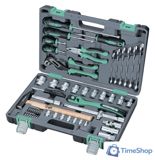 Универсальный набор инструментов Stels 14113 (58 предметов) - Изображение №1 — Интернет-магазин Time-Shop