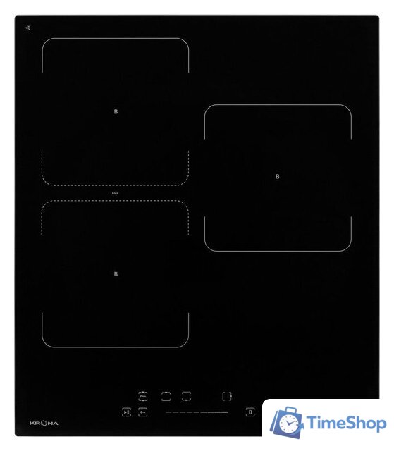 Варочная панель Krona Erde 45 BL 3BFTS - Изображение №1 — Интернет-магазин Time-Shop
