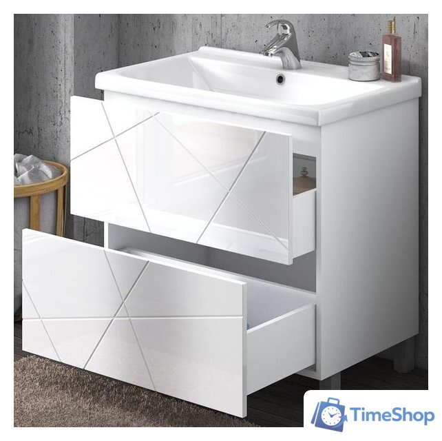  Vigo Тумба под умывальник Geometry 600-0-2 Фостер - Изображение №5 — Интернет-магазин Time-Shop