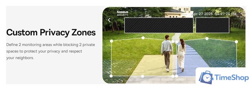 IP-камера Baseus Security S1 Lite Outdoor Camera 2K - Изображение №9 — Интернет-магазин Time-Shop