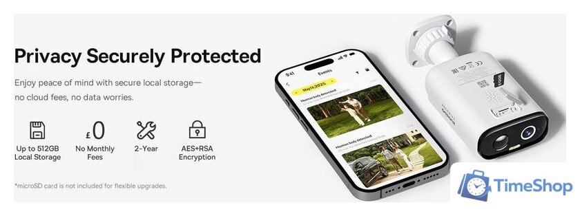 IP-камера Baseus Security S1 Lite Outdoor Camera 2K - Изображение №13 — Интернет-магазин Time-Shop