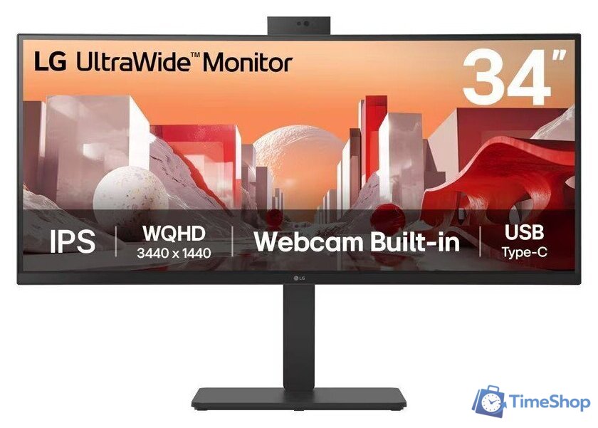 Монитор LG UltraWide 34BA85QE-B - Изображение №1 — Интернет-магазин Time-Shop