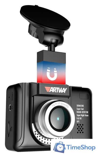 Видеорегистратор-радар детектор-GPS информатор (3в1) Artway MD-108 - Изображение №1 — Интернет-магазин Time-Shop