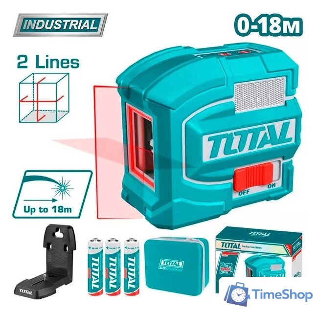 Лазерный нивелир Total TLL156503 - Изображение №1 — Интернет-магазин Time-Shop