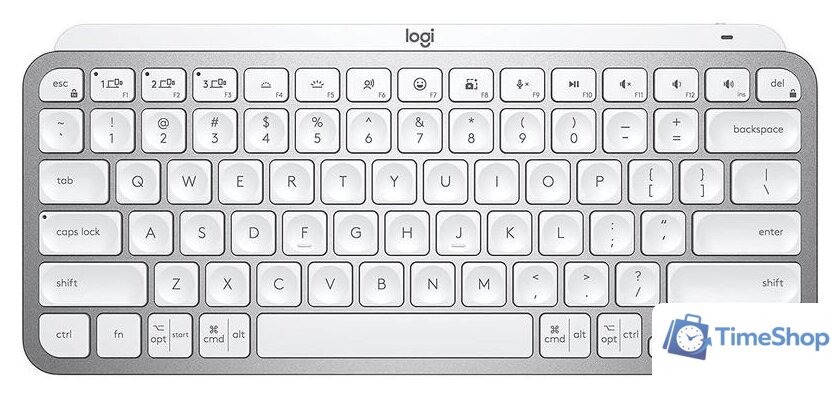 Клавиатура Logitech MX Keys Mini 920-010499 (светло-серый, нет кириллицы) - Изображение №1 — Интернет-магазин Time-Shop