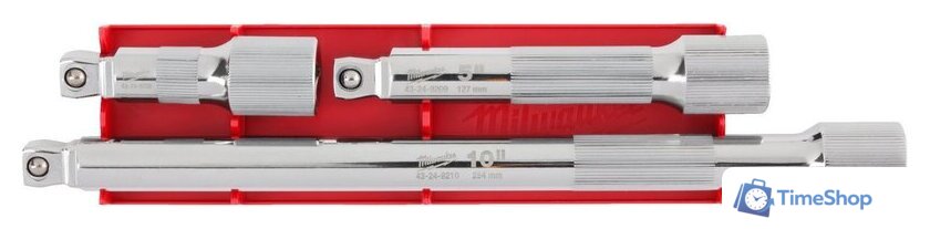 Набор удлинителей слесарных Milwaukee 4932480642 - Изображение №1 — Интернет-магазин Time-Shop