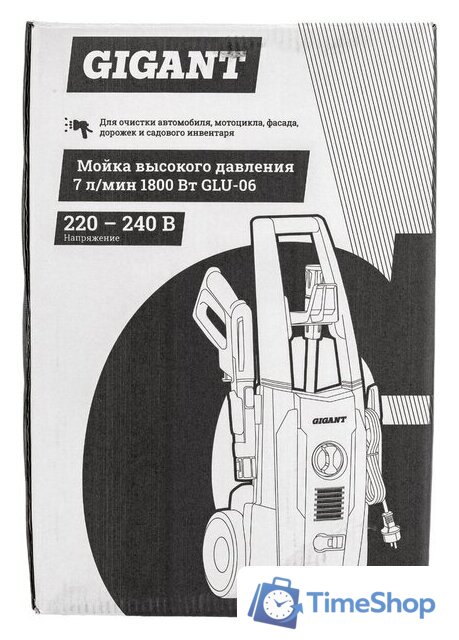 Мойка высокого давления Gigant GLU-06 - Изображение №25 — Интернет-магазин Time-Shop