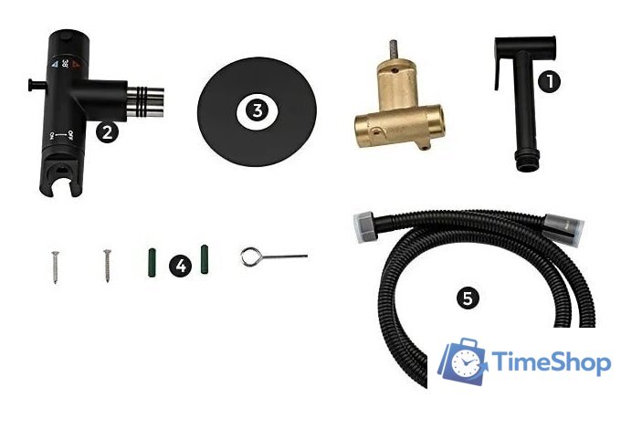 Гигиенический душ Gappo G7290-6 - Изображение №6 — Интернет-магазин Time-Shop