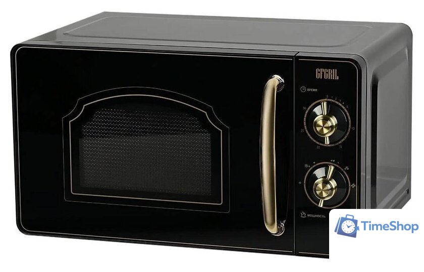 Микроволновая печь GFgril GF-MWO202 (черный) - Изображение №2 — Интернет-магазин Time-Shop