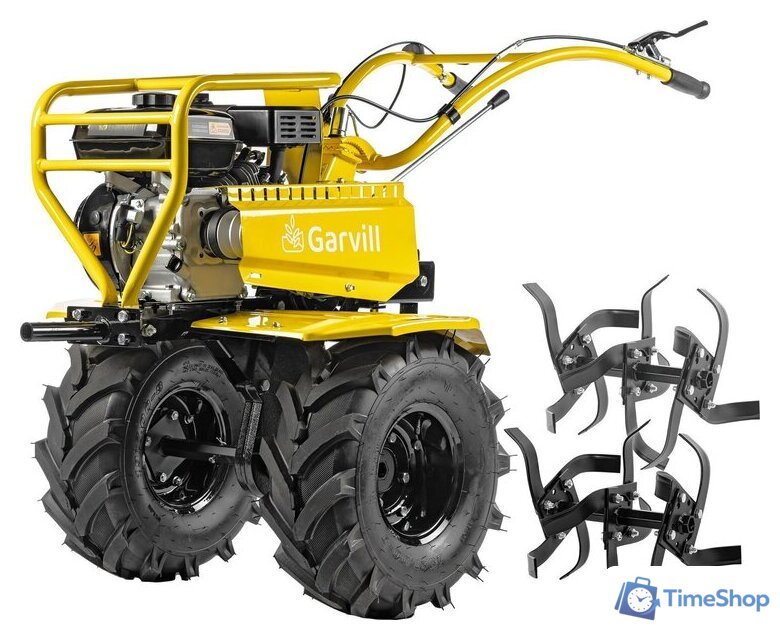 Мотоблок бензиновый Garvill MCP-427K-19 Extreme (колеса 19-7x8) - Изображение №1 — Интернет-магазин Time-Shop