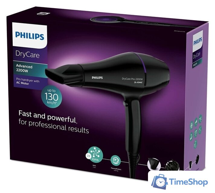 Фен Philips DryCare BHD274/00 - Изображение №5 — Интернет-магазин Time-Shop