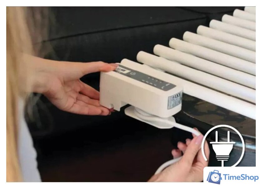 Полотенцесушитель iVigo EHR 5012 PRO 275Вт 92321205650102 (белый) - Изображение №4 — Интернет-магазин Time-Shop