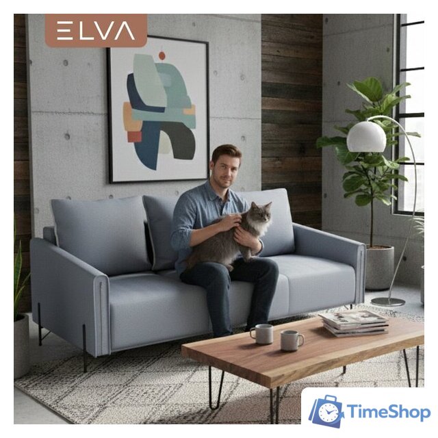 Диван Elva Аспен (Diagonal 995, опора черная) - Изображение №5 — Интернет-магазин Time-Shop