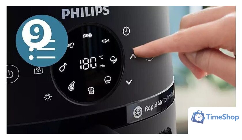 Аэрогриль (аэрофритюрница) Philips NA210/00 - Изображение №3 — Интернет-магазин Time-Shop