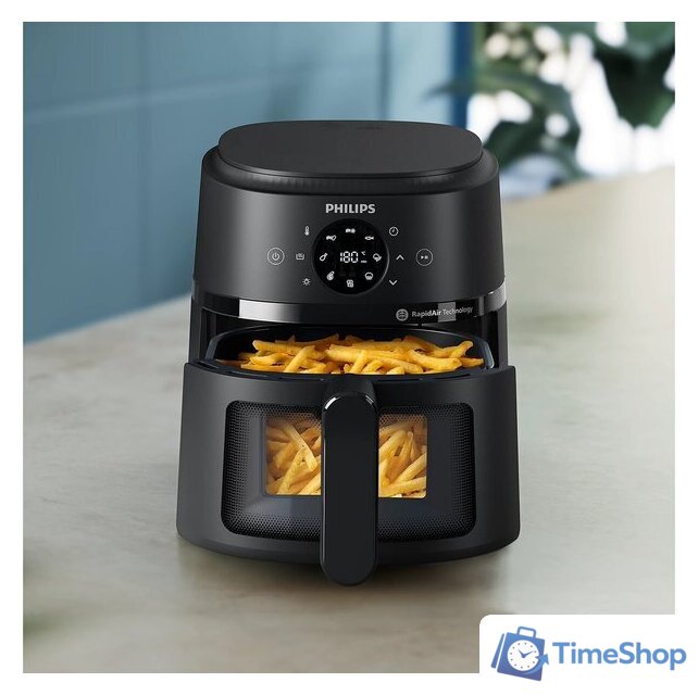 Аэрогриль (аэрофритюрница) Philips NA210/00 - Изображение №2 — Интернет-магазин Time-Shop