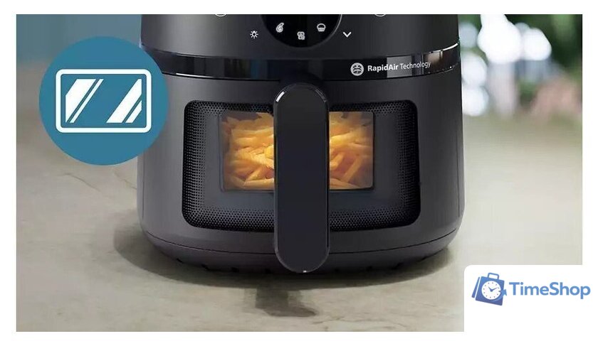Аэрогриль (аэрофритюрница) Philips NA210/00 - Изображение №8 — Интернет-магазин Time-Shop