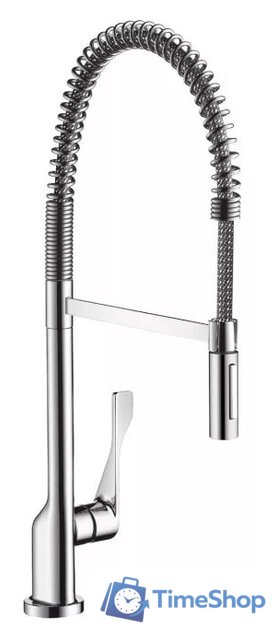 Смеситель Axor Citterio 39840800 (сталь) - Изображение №1 — Интернет-магазин Time-Shop