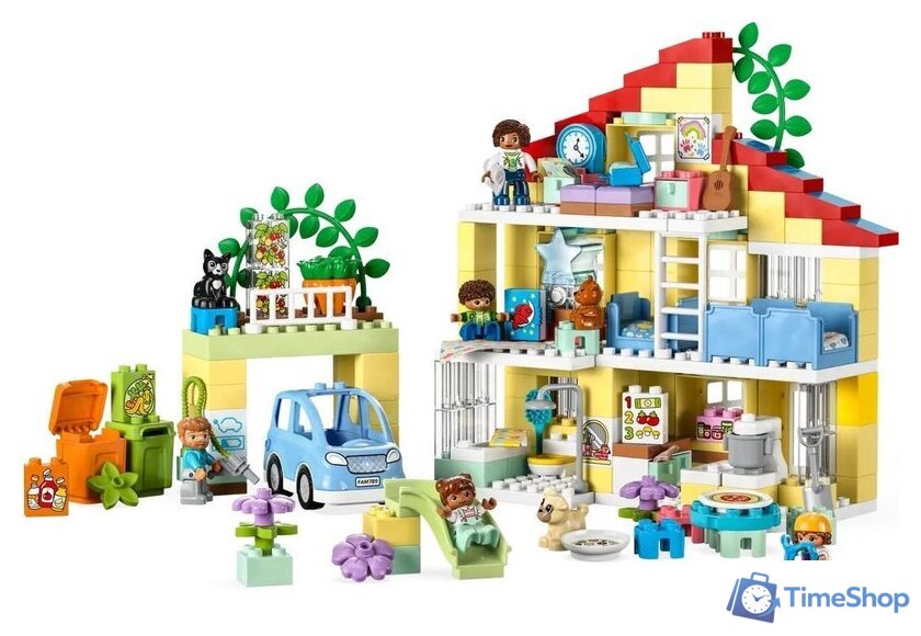 Конструктор LEGO Duplo 10994 Семейный дом 3в1 - Изображение №3 — Интернет-магазин Time-Shop