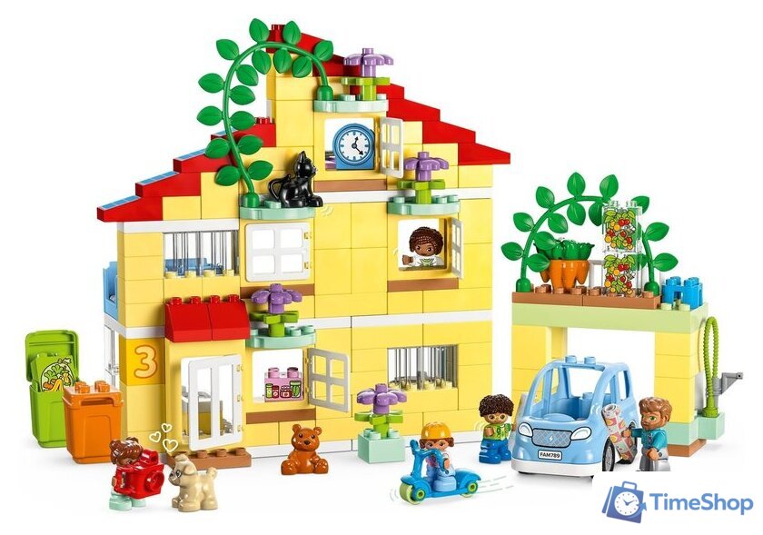 Конструктор LEGO Duplo 10994 Семейный дом 3в1 - Изображение №4 — Интернет-магазин Time-Shop