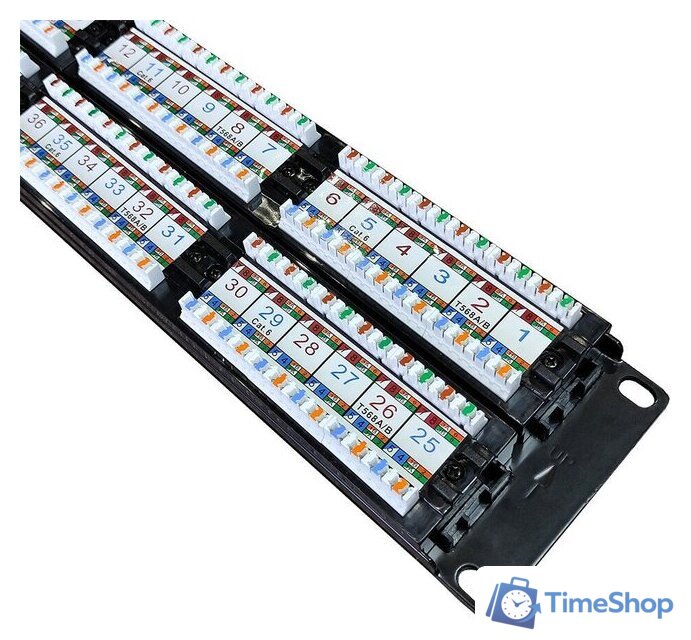 Патч-панель TWT TWT-PP48UTP/6 - Изображение №2 — Интернет-магазин Time-Shop