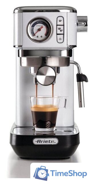 Рожковая кофеварка Ariete Espresso Slim Moderna 1381/14 - Изображение №2 — Интернет-магазин Time-Shop