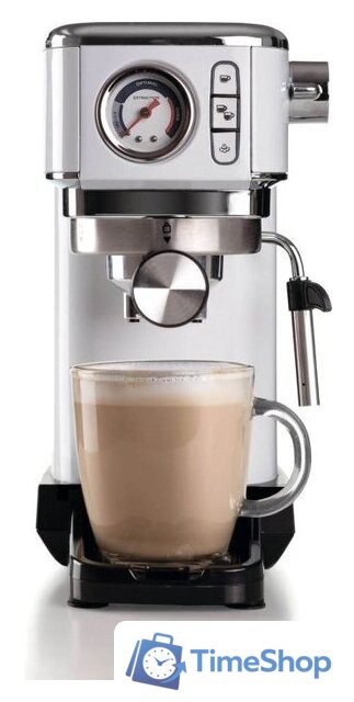 Рожковая кофеварка Ariete Espresso Slim Moderna 1381/14 - Изображение №4 — Интернет-магазин Time-Shop