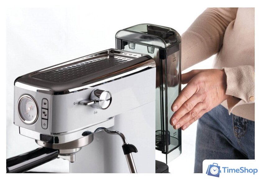 Рожковая кофеварка Ariete Espresso Slim Moderna 1381/14 - Изображение №6 — Интернет-магазин Time-Shop