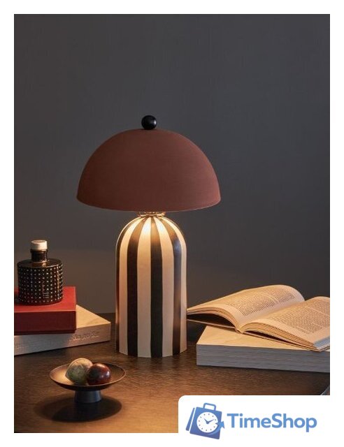 Ночник Bergenson Bjorn Anniken BB0000650 (черный/белый/терракотовый) - Изображение №5 — Интернет-магазин Time-Shop