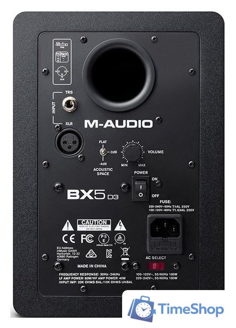 Монитор ближнего поля M-Audio BX5 D3 - Изображение №3 — Интернет-магазин Time-Shop