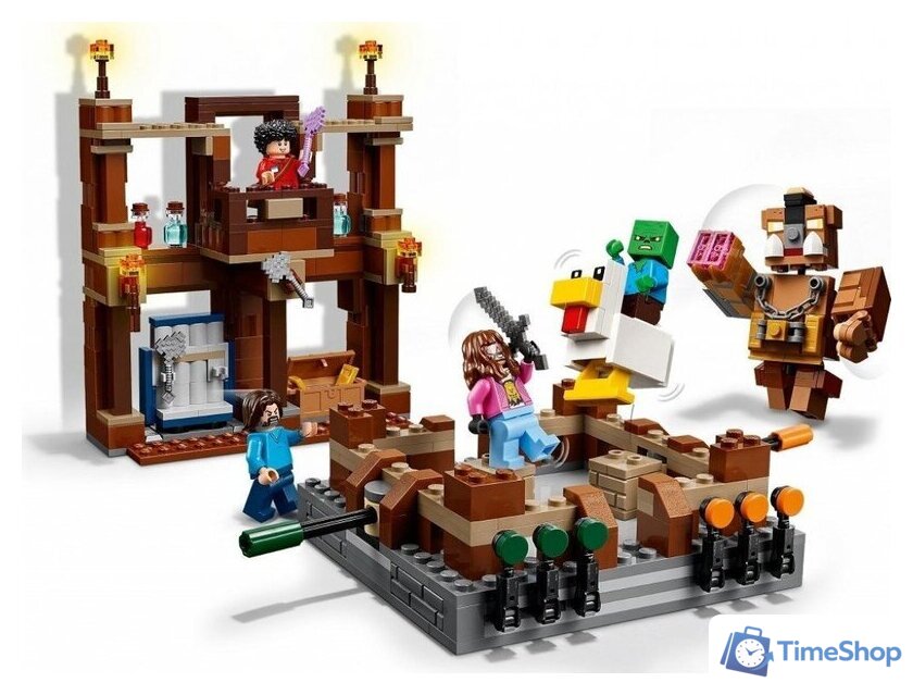Конструктор LEGO Minecraft 21272 Боевой ринг в лесном особняке - Изображение №2 — Интернет-магазин Time-Shop